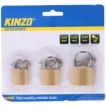 Σετ Λουκέτα 3Τμχ 3 Μεγέθη KINZO - 1 τεμ. - Image 4