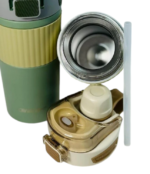 Φορητό παγούρι-θερμός - CF8235 - 600ml - 882393 - Black - Image 2