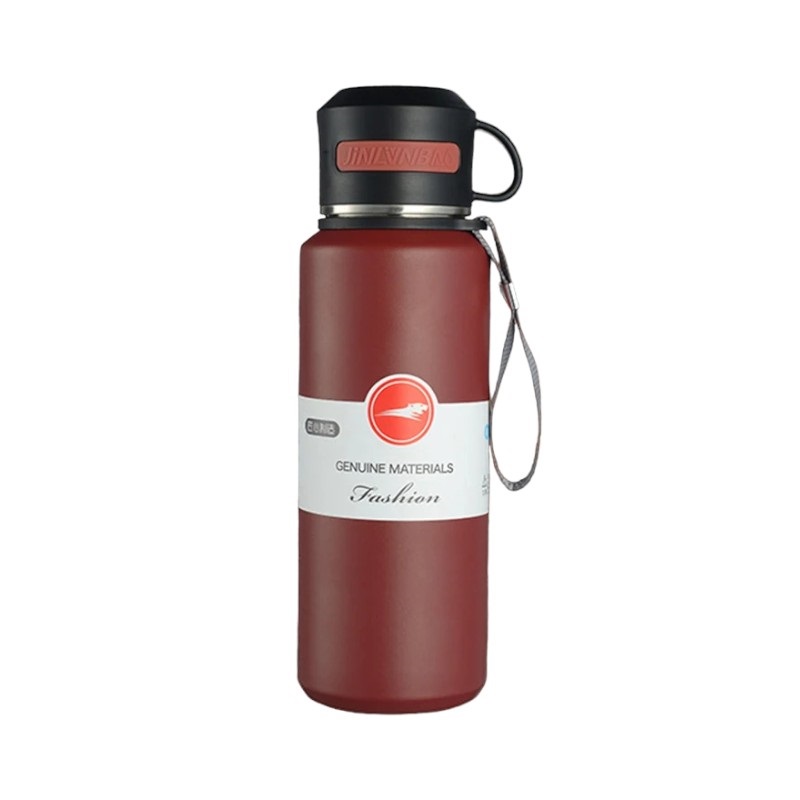 882805 Φορητό παγούρι-θερμός με φλιτζάνι - 800ml - CF8279 - 882799 - Red - Image 1