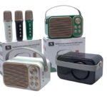 Ασύρματο ηχείο Bluetooth με μικρόφωνο Karaoke - YS-104 - 887295 - Dark Grey - Image 2
