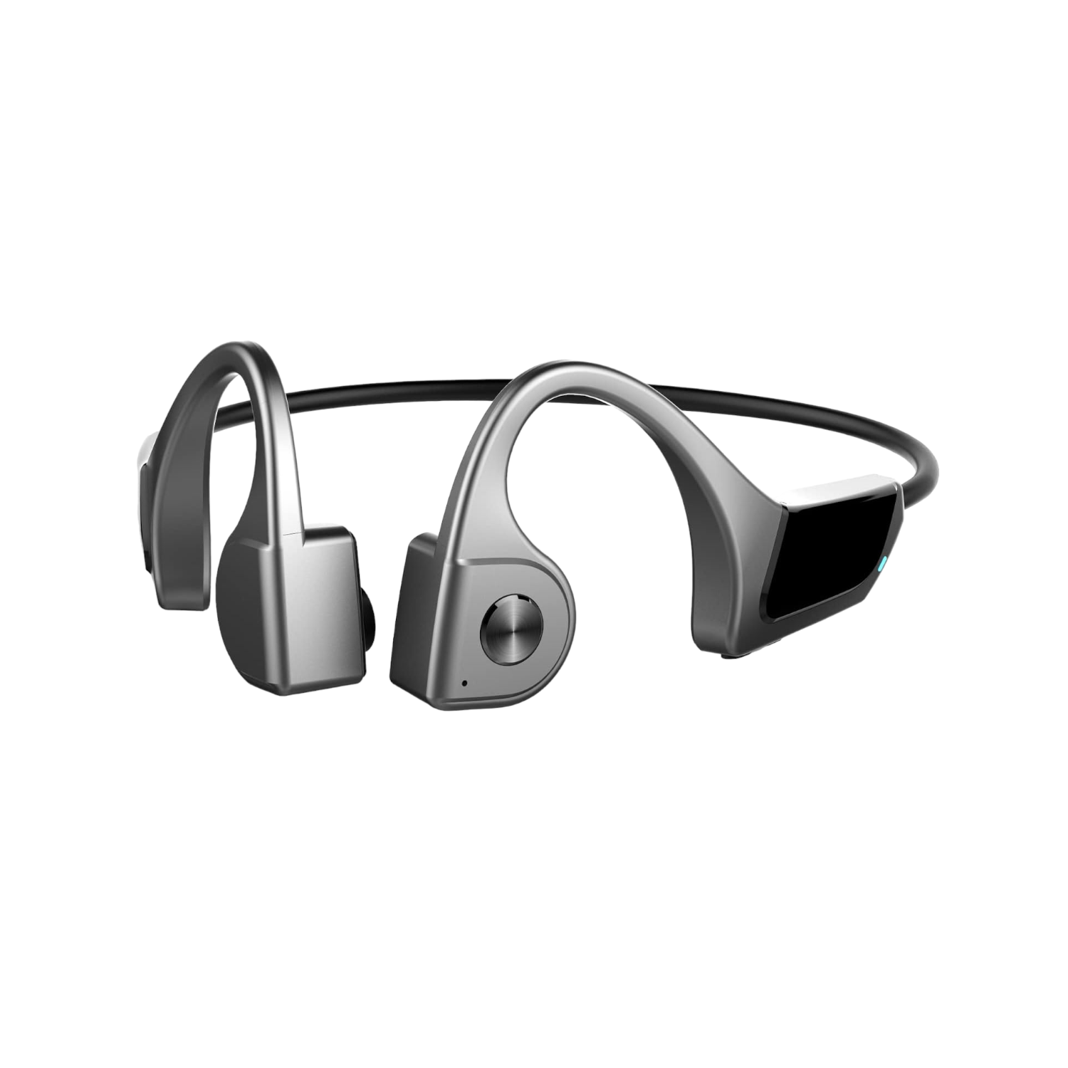 887561-1 Aσύρματα ακουστικά - Neckband - F806 - 887561 - Grey - Image 1