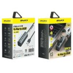 Αντάπτορας USB 2.0 Hub με 4 θύρες - CL-122 - AWEI - 085434 - Image 3