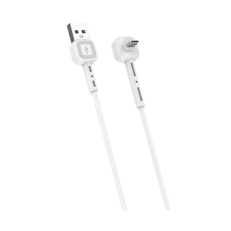 888162_b Καλώδιο φόρτισης & stand συσκευής - Micro USB - CL-67 - AWEI - 888162 - White - Image 1