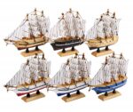 Διακοσμητικό Souvenir - Καραβάκι ιστιοφόρο - 8-18cm - 920860 - Image 2