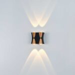 Επιτοίχιο φωτιστικό LED - Απλίκα - Warm White - 1014-4 - 941204 - Image 2