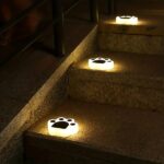 Ηλιακό φωτιστικό κήπου LED - Πατούσα - 4pcs - 942010 - Image 3