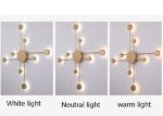 Επιτοίχιο φωτιστικό LED - 8311 - 943215 - Gold - Image 2