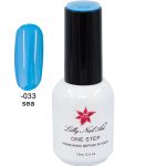 Ημιμόνιμο μανό one step 15ml - Sea Blue [40504001-033] - 1 τεμ.