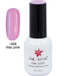 Ημιμόνιμο μανό one step 15ml - Lilac Pink [40504001-068] - 1 τεμ.