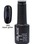 Ημιμόνιμο μανό one step 5ml - Black Glitter [40504002-060] - 1 τεμ.