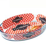 Ταψί Πυρέξ Οβάλ 4lt Διάφανο Γυαλί 39x27x6.5cm - 1 τεμ.