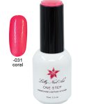 Ημιμόνιμο μανό one step 15ml - Coral [40504001-031] - 1 τεμ.