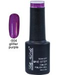 Ημιμόνιμο μανό one step 5ml - Glitter purple [40504002-004] - 1 τεμ.