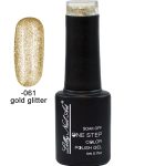 Ημιμόνιμο μανό one step 5ml - Gold glitter [40504002-061] - 1 τεμ.