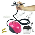 Αερογράφος με συμπιεστή ψεκασμού - Mini Air Paint Compressor - ASG002 - 100018 - Image 3