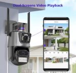 Κάμερα ασφαλείας IP Dual - Security Camera - WiFi - 310777 - Image 3