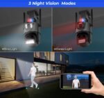 Κάμερα ασφαλείας IP Dual - Security Camera - WiFi - 310777 - Image 4