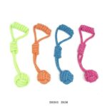 Παιχνίδι σκύλου σχοινί με μπάλα - 35cm - 12pcs - 550543 - Image 2