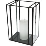 Κηροπήγιο ArteLibre Μαύρο Μέταλλο 18x13x26cm - 1 τεμ. - Image 3
