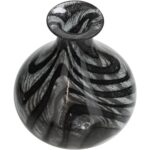 Βάζο ArteLibre Μαύρο Γυαλί 18.5x18.5x23.5cm - 1 τεμ. - Image 3