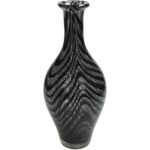 Βάζο ArteLibre Μαύρο Γυαλί 14x14x32.5cm - 1 τεμ.