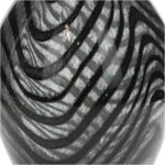Βάζο ArteLibre Μαύρο Γυαλί 14x14x32.5cm - 1 τεμ. - Image 4