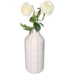 Βάζο ArteLibre Με Ρίγες Πολύχρωμο Δολομίτης 14x14x33cm - 1 τεμ. - Image 2