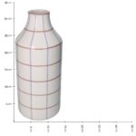 Βάζο ArteLibre Με Ρίγες Πολύχρωμο Δολομίτης 14x14x33cm - 1 τεμ. - Image 5