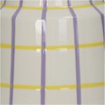 Βάζο ArteLibre Με Ρίγες Πολύχρωμο Δολομίτης 17.2x17.2x20.7cm - 1 τεμ. - Image 4