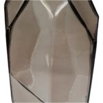 Βάζο ArteLibre Καφέ Ανακυκλωμένο Γυαλί 13x13x31cm - 1 τεμ. - Image 3