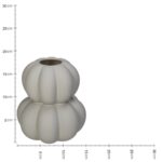 Βάζο ArteLibre Κολοκύθα Ιβουάρ Δολομίτης 15.1x15.1x17cm - 1 τεμ. - Image 4