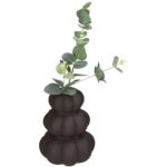 Βάζο ArteLibre Κολοκύθα Καφέ Δολομίτης 14.2x14.2x18.6cm - 1 τεμ. - Image 3