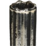 Βάζο ArteLibre Φλάουτο Χειροποίητο Ασημί Γυαλί 9x9x26.5cm - 1 τεμ. - Image 3