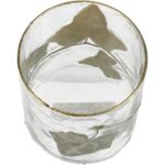 Κηροπήγιο ArteLibre Φύλλο Διάφανο Γυαλί 10x10x13cm - 1 τεμ. - Image 3