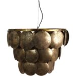 Φωτιστικό Κρεμαστό ArteLibre Καφέ Μέταλλο 54.5x54.5x41.5cm - 1 τεμ.