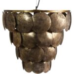 Φωτιστικό Κρεμαστό ArteLibre Καφέ Μέταλλο 54.5x54.5x52.5cm - 1 τεμ.