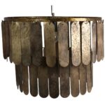 Φωτιστικό Κρεμαστό ArteLibre Καφέ Μέταλλο 54.5x54.5x40cm - 1 τεμ.