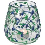 Κηροπήγιο ArteLibre Πολύχρωμο Γυαλί 11x11x11cm - 1 τεμ. - Image 2
