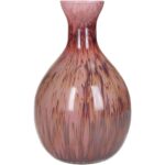 Βάζο ArteLibre Ροζ Γυαλί 16x16x25cm - 1 τεμ. - Image 5