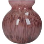 Βάζο ArteLibre Ροζ Γυαλί 15x15x16cm - 1 τεμ. - Image 5
