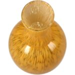 Βάζο ArteLibre Ώχρα Γυαλί 12x12x23cm - 1 τεμ. - Image 3