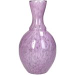 Βάζο ArteLibre Λιλά Γυαλί 12x12x23cm - 1 τεμ. - Image 5