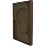 Διακοσμητικό Τοίχου ArteLibre Πράσινο Χαρτί 30x3x40cm - 1 τεμ. - Image 2