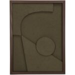 Διακοσμητικό Τοίχου ArteLibre Πράσινο Χαρτί 30x3x40cm - 1 τεμ. - Image 5