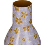 Βάζο ArteLibre Λουλούδια Πολύχρωμο Μέταλλο 9.5x9.5x34.5cm - 1 τεμ. - Image 4