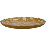 Δίσκος ArteLibre Λουλούδια Πολύχρωμο Μέταλλο 25.5x25.5x1.5cm - 1 τεμ. - Image 2