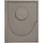 Διακοσμητικό Τοίχου ArteLibre Μπεζ Χαρτί 40x3x50cm - 1 τεμ. - Image 5