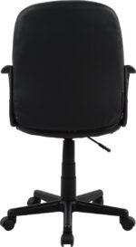Καρέκλα Γραφείου ArteLibre ABA Μαύρο PVC 53x49x85-97cm - 1 τεμ. - Image 6