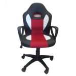 Καρέκλα Γραφείου ArteLibre Gaming ΔΩPOΘEA Μαύρο/Κόκκινο 58x60x90-100cm - 1 τεμ. - Image 2