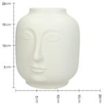 Βάζο ArteLibre Λευκό Κεραμικό 17.6x16x18.6cm - 1 τεμ. - Image 4